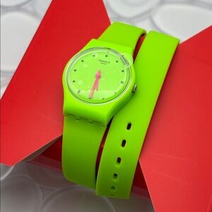 Swatch Watch LG128 CAMOVERT NWT